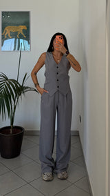 Completo OFFICE gessato