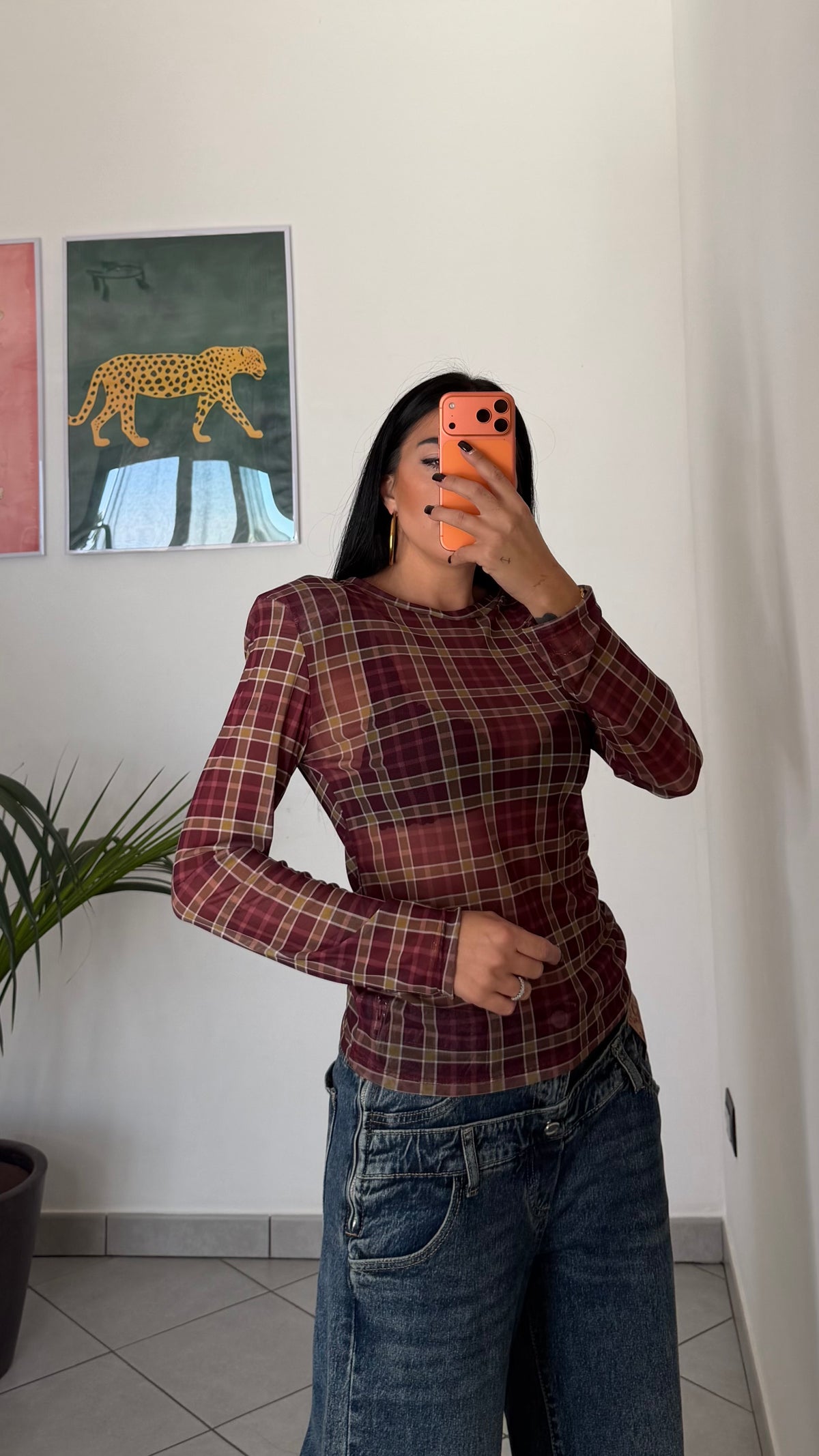 Maglia velata CHECK