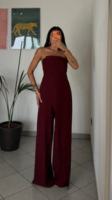 Tuta intera NADIA bordeaux