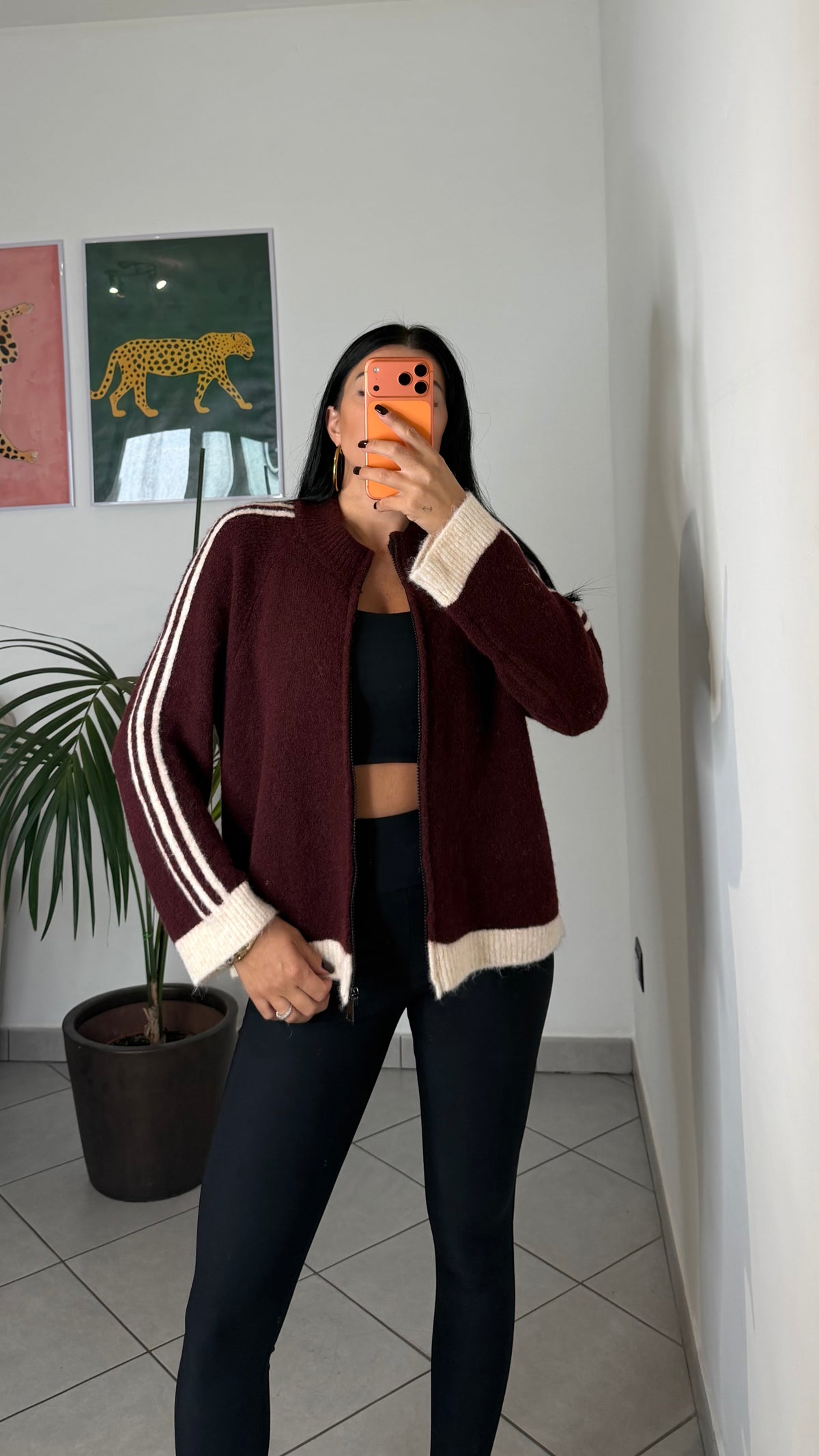 Cardigan LAUREN con zip