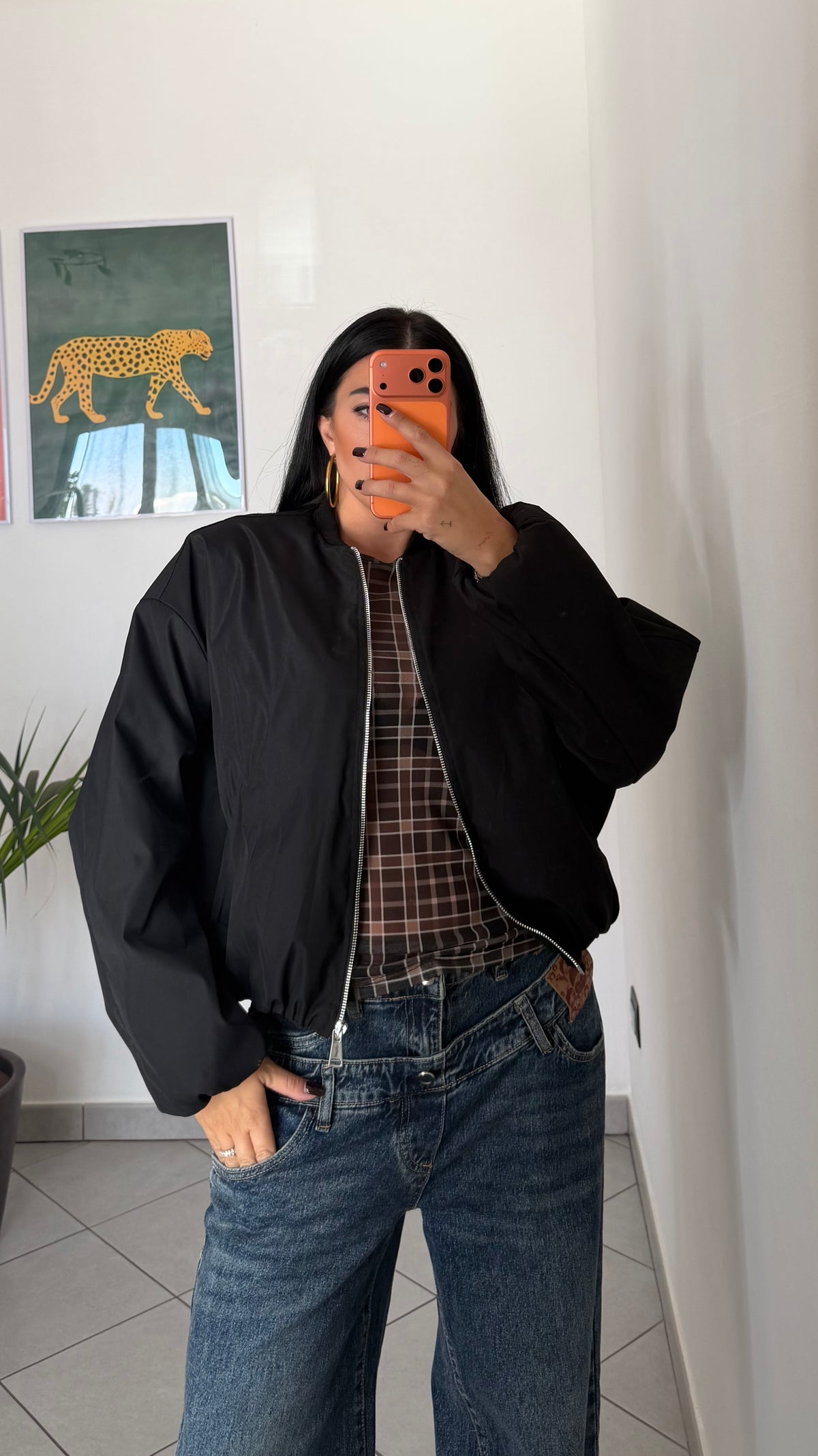 Bomber WAY tessuto tecnico