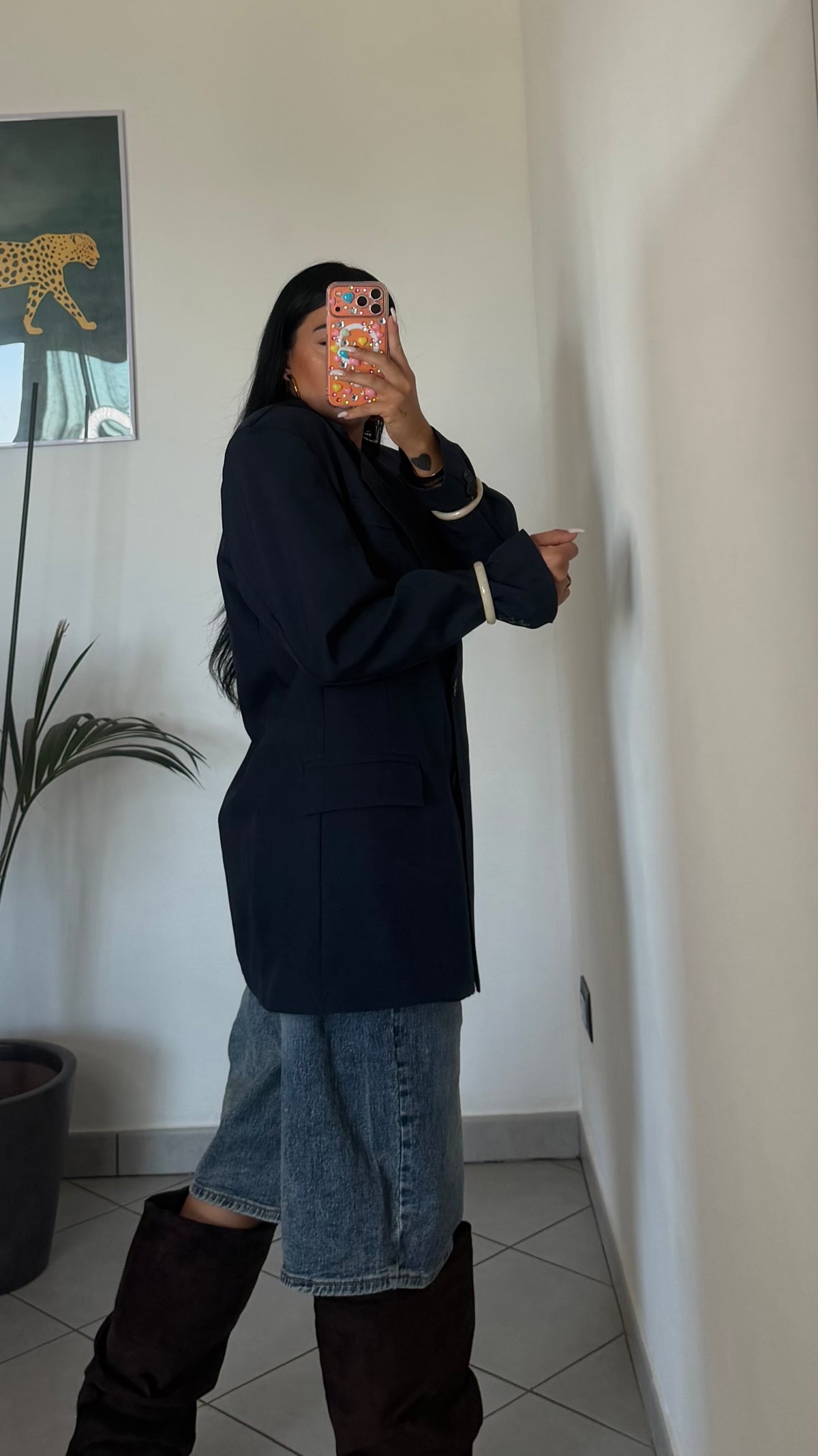 Blazer LADY blu navy