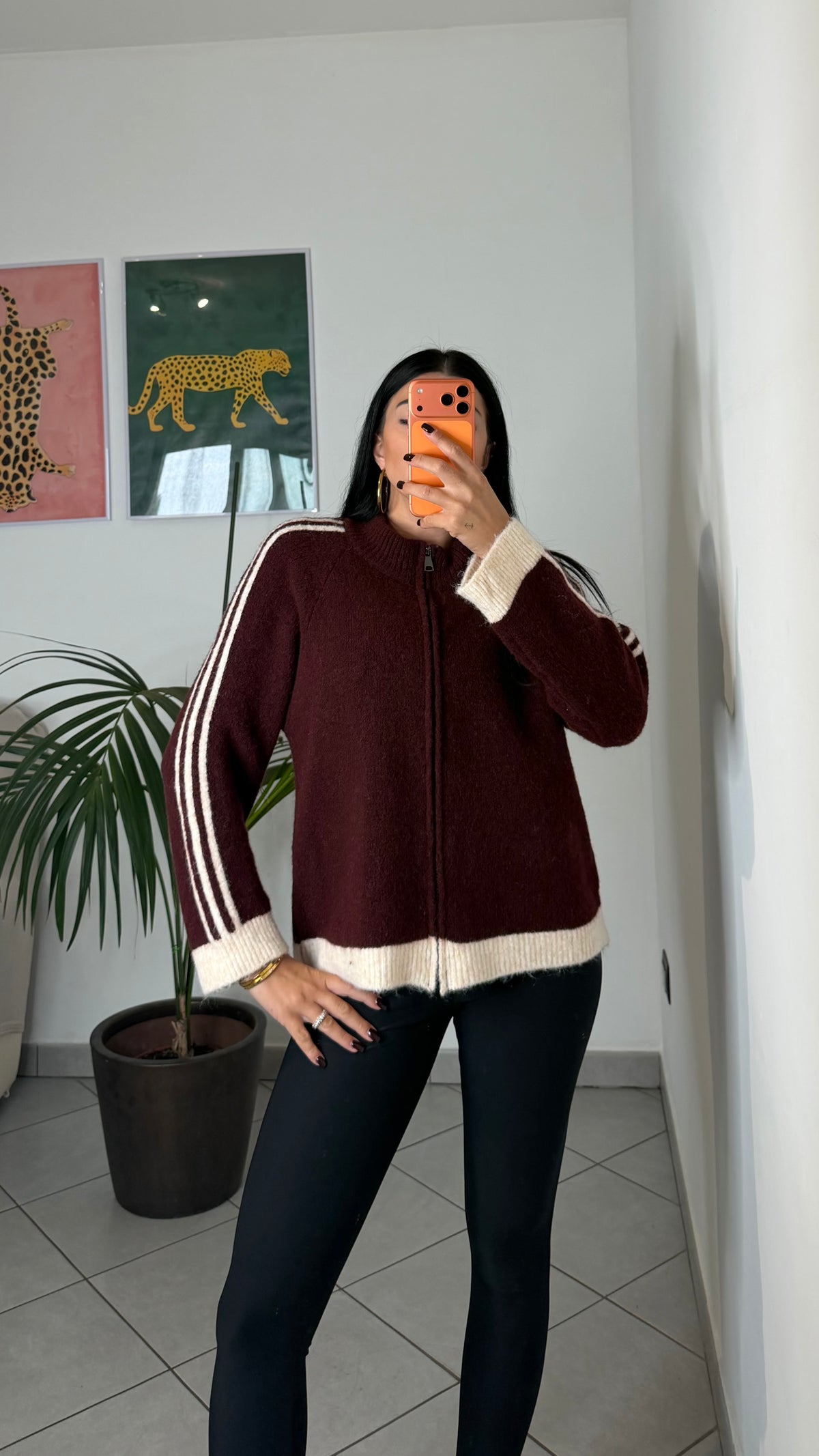 Cardigan LAUREN con zip