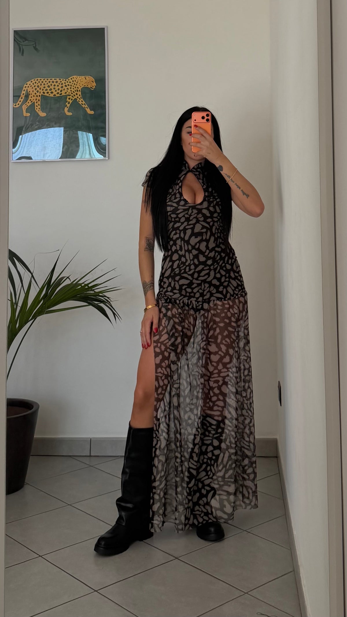 Dress FINLEY animalier