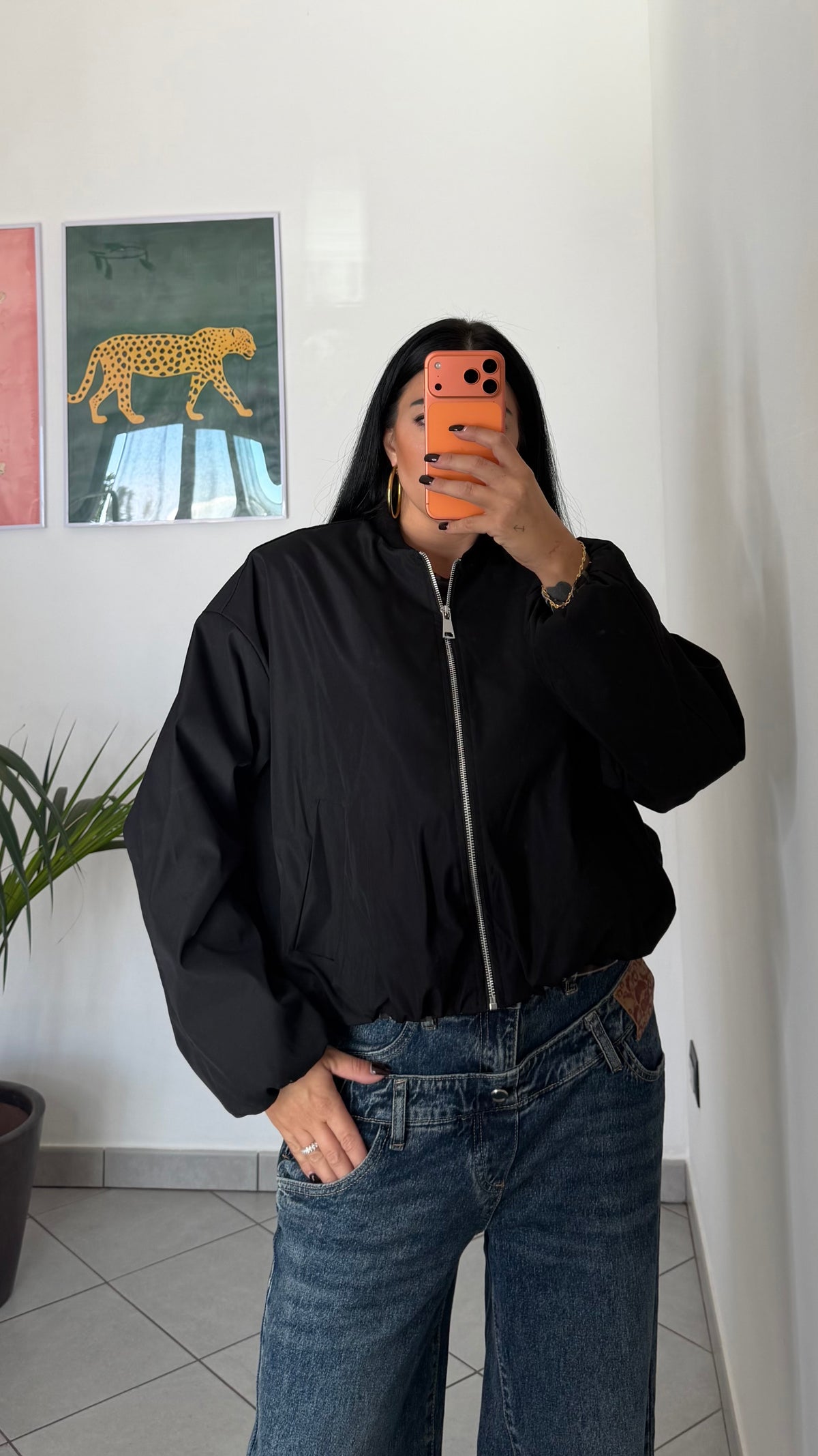 Bomber WAY tessuto tecnico