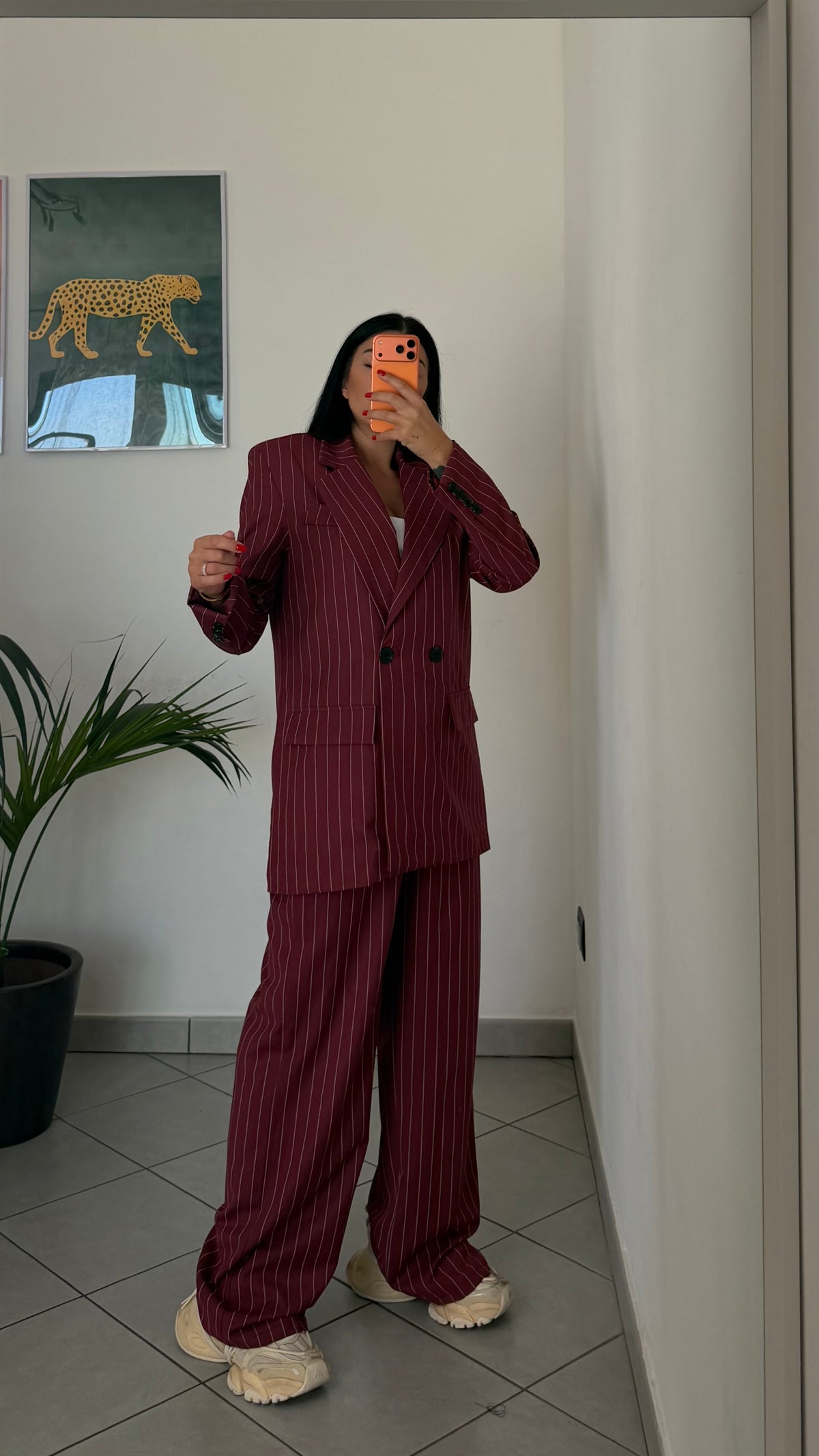 Tailleur MARZIA gessato