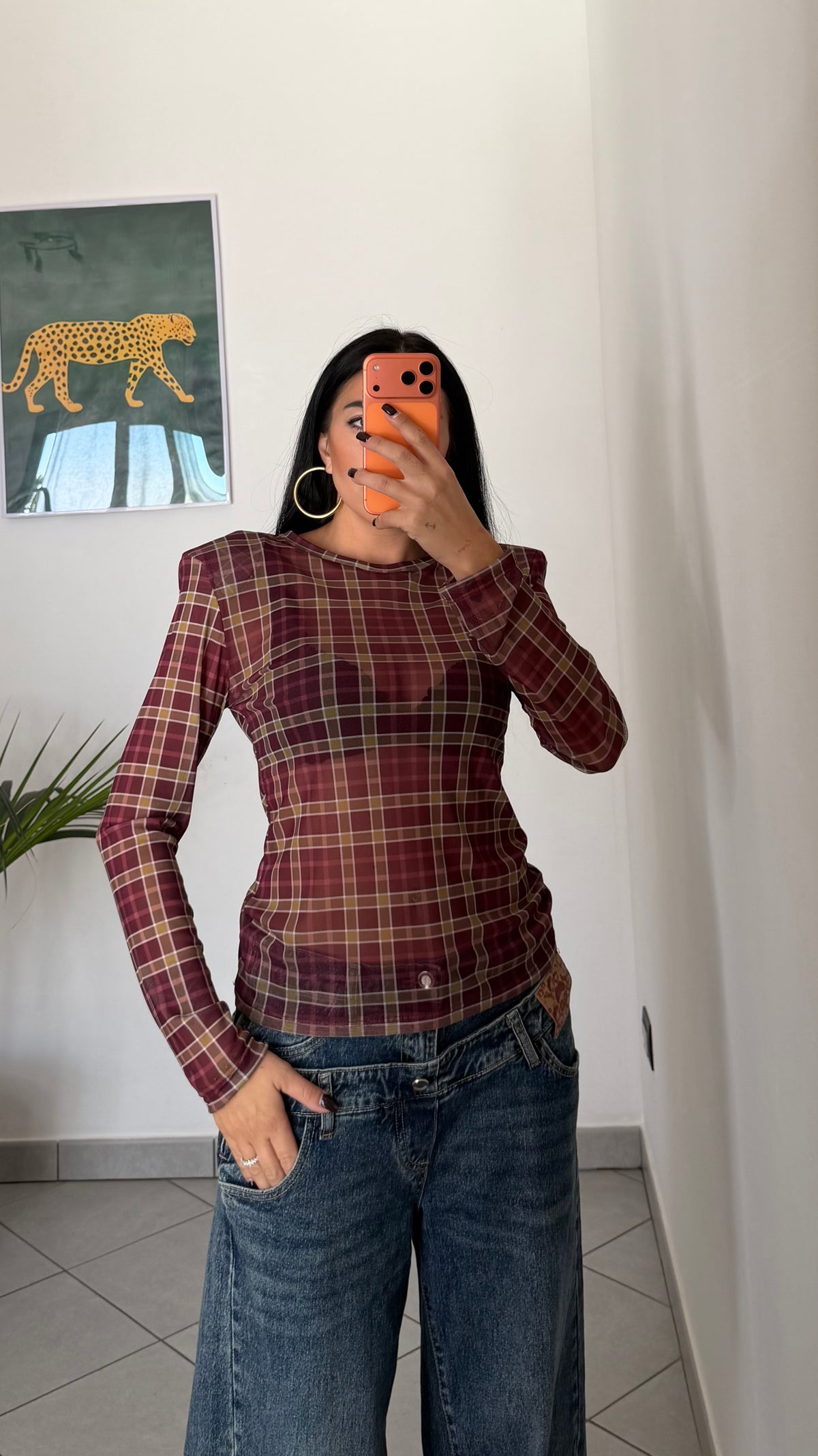 Maglia velata CHECK