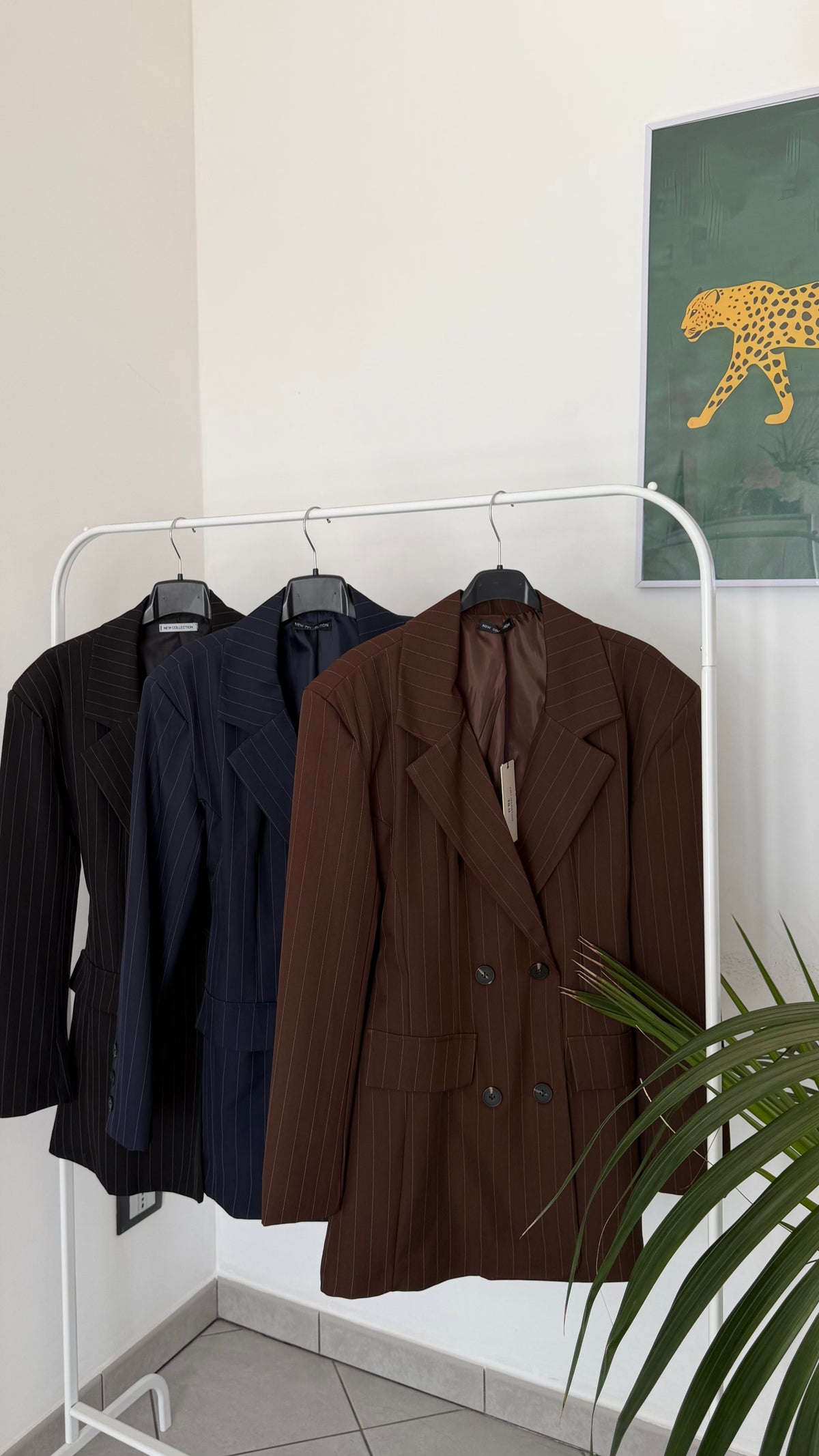 Dress blazer LISA gessato